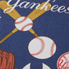 MLB Yankees Large Zip Around Wristlet