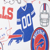 NFL Bills Zip Around Wristlet