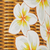 Plumeria Medium Wristlet