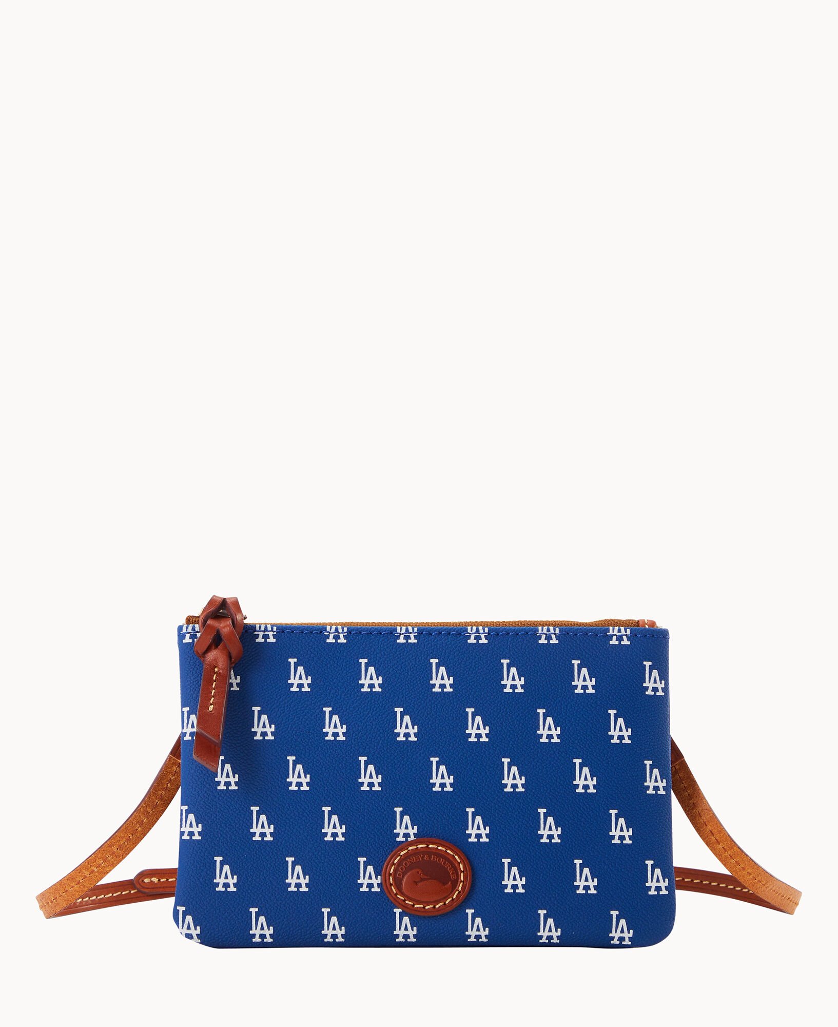 Dooney & Bourke MLB Los Angeles Dodgers Large Zip Around Wristlet Wallet