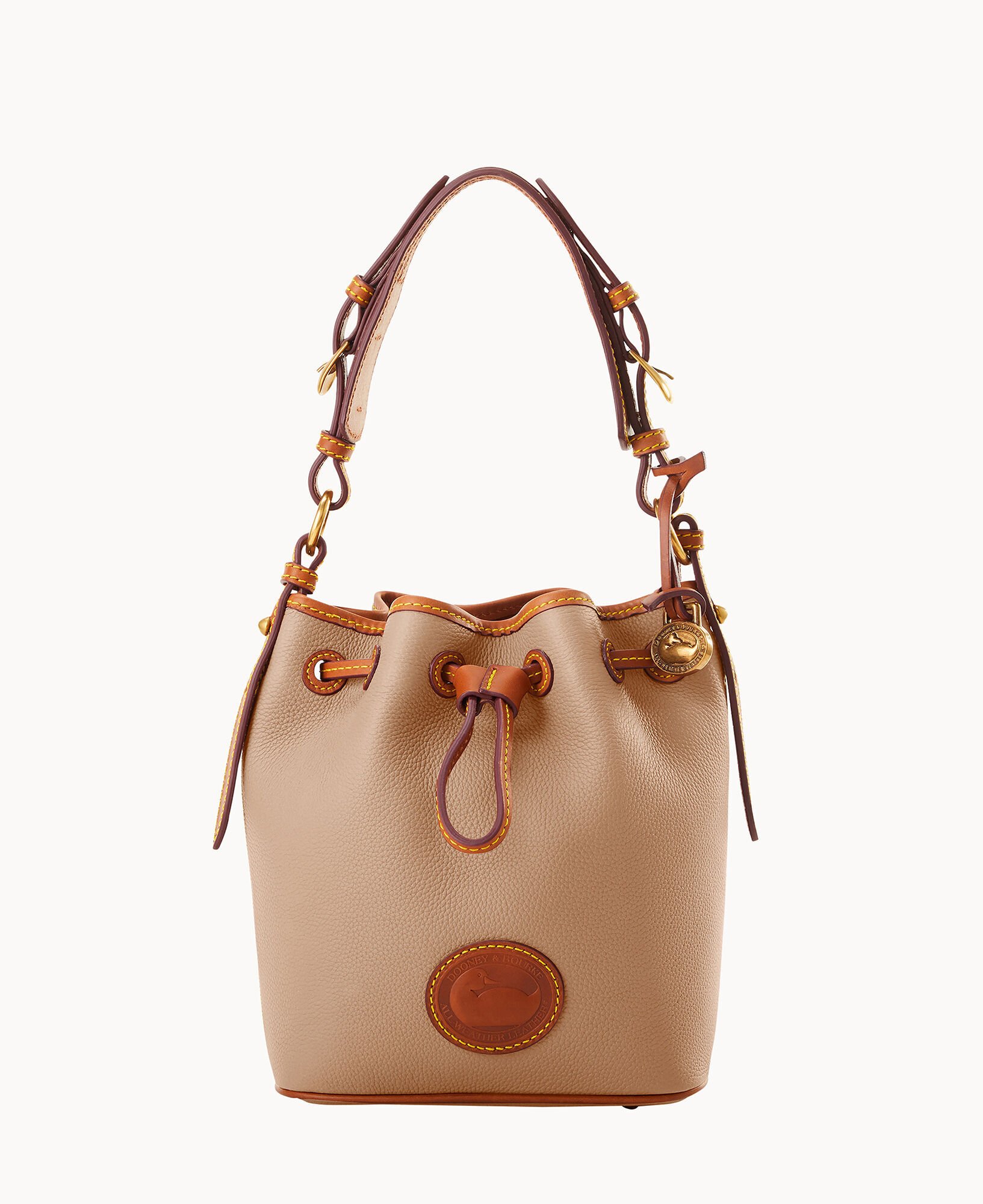 Dooney Bourke All Weather Leather 3.0 Mini Drawstring 17