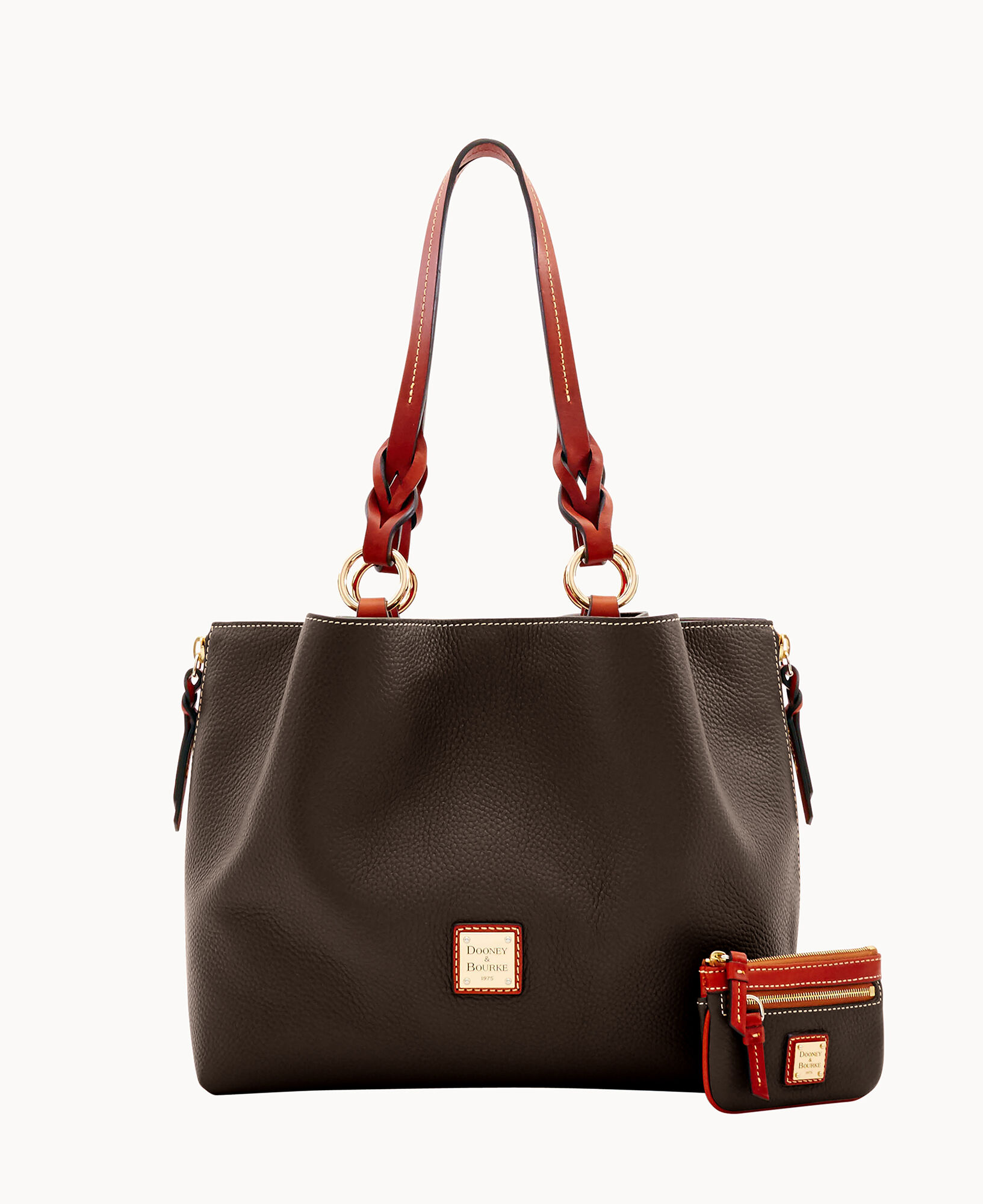 Dooney & Bourke Handbag, Pebble Grain Small Barlow Satchel