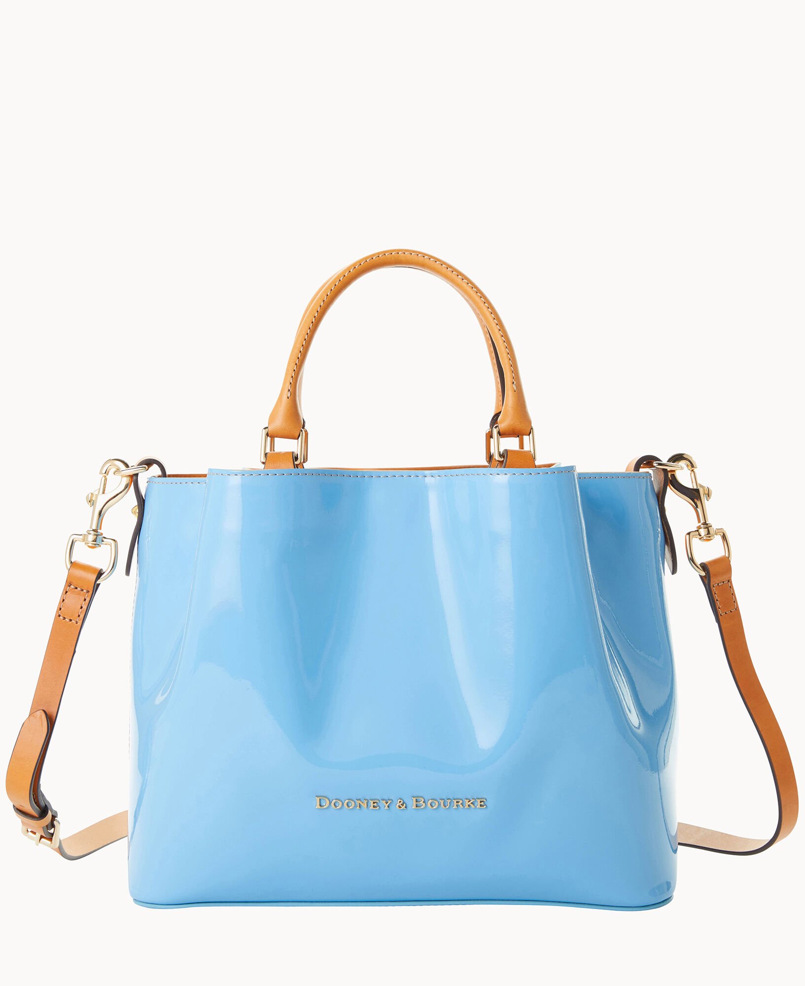 Dooney Bourke City Patent Barlow