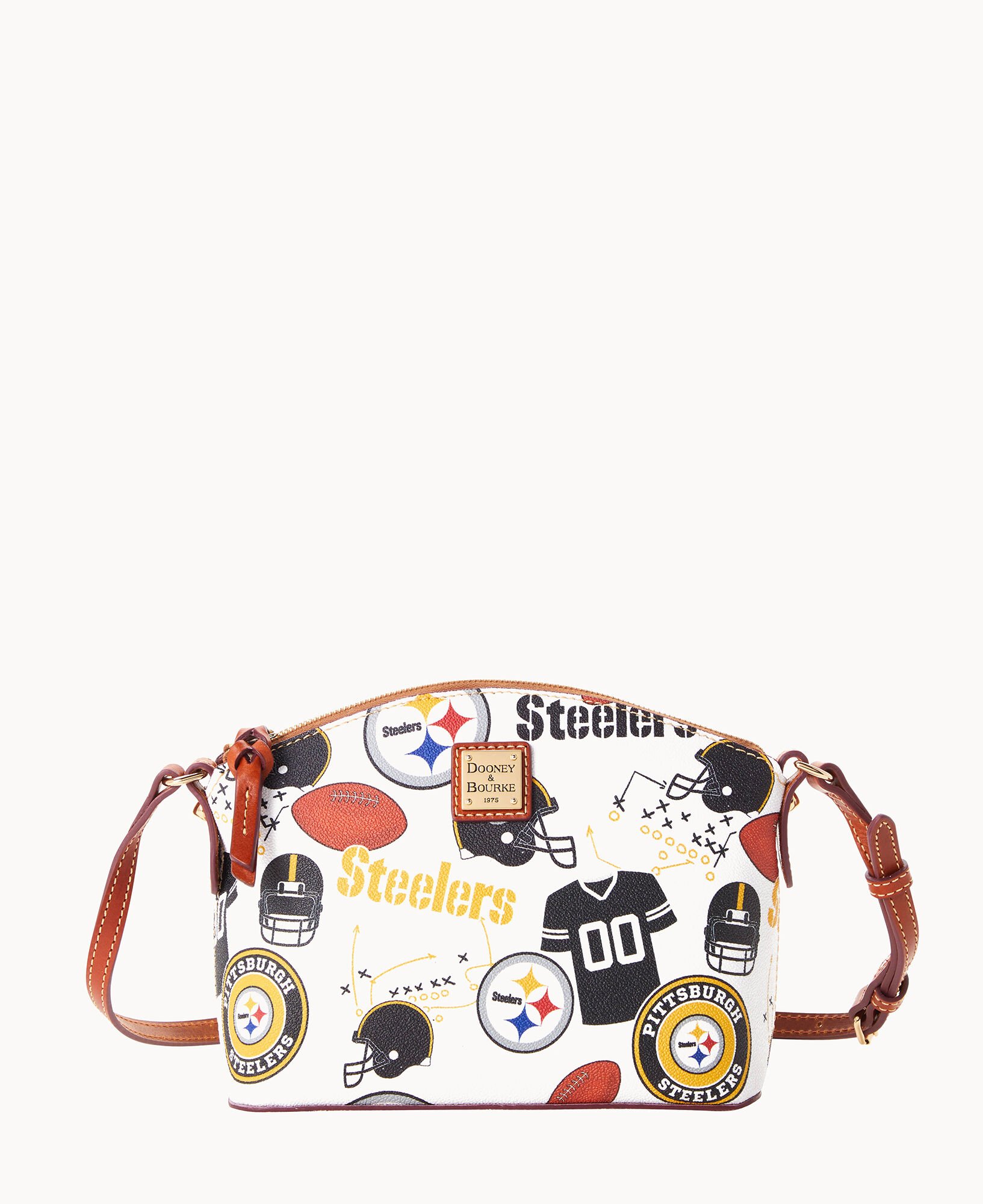 Dooney & Bourke NFL Pittsburgh Steelers Suki Crossbody Shoulder Bag