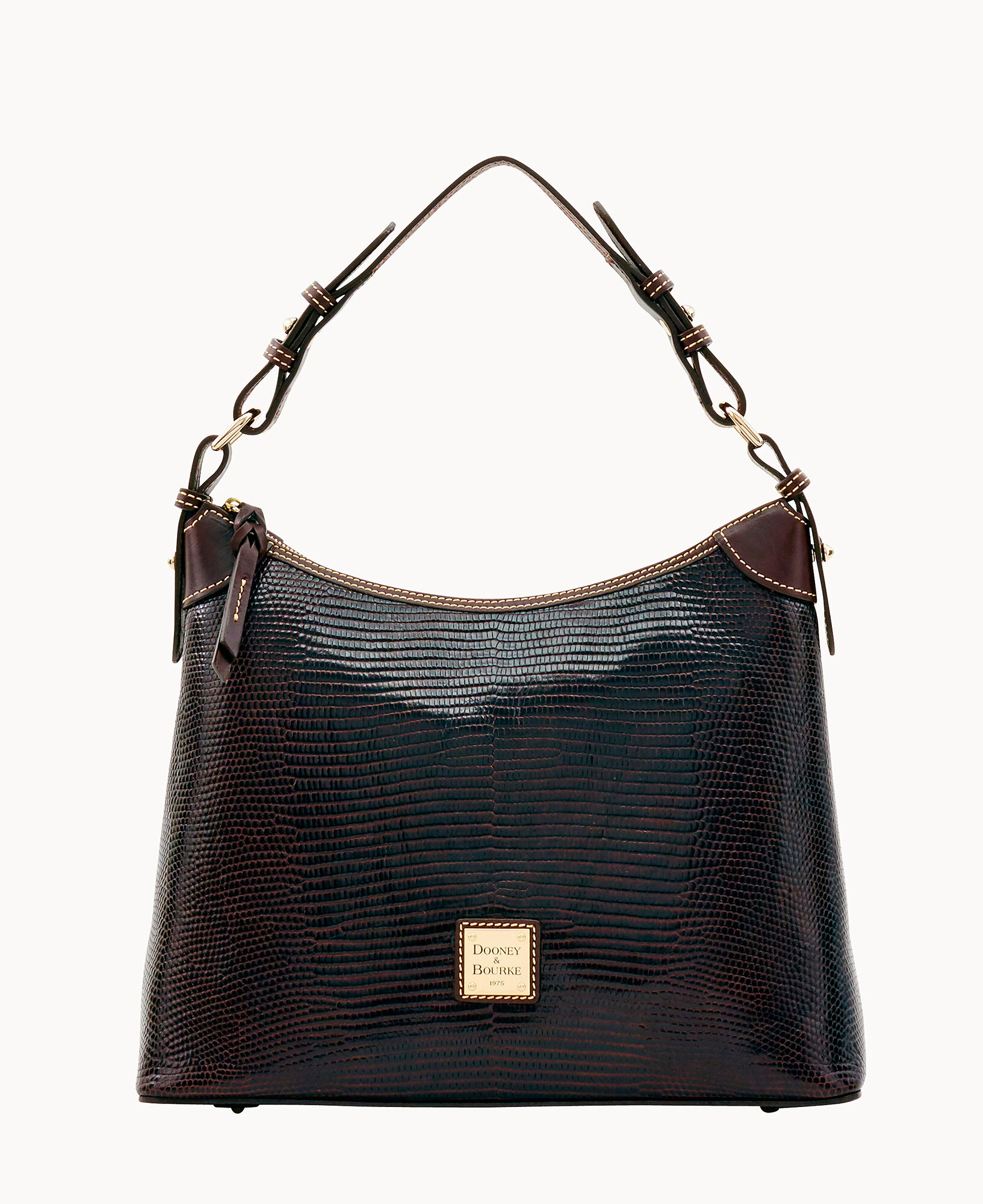 Dooney Bourke Embossed Lizard Hobo