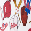 MLB Phillies Zip Zip Satchel
