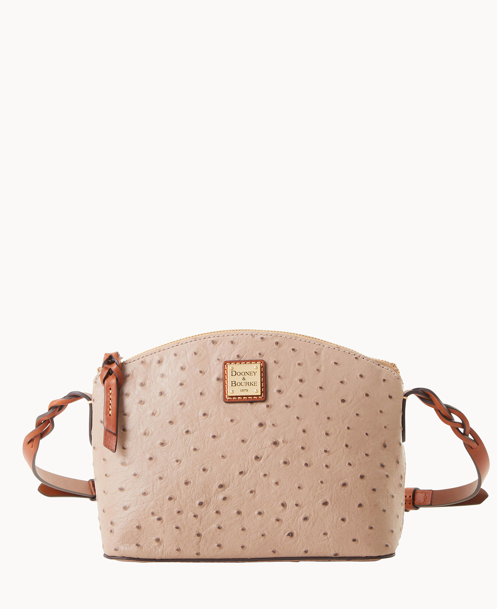 Dooney & Bourke Ostrich Lola Pouchette Crossbody