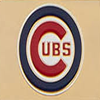 MLB Cubs Double Zip Wristlet