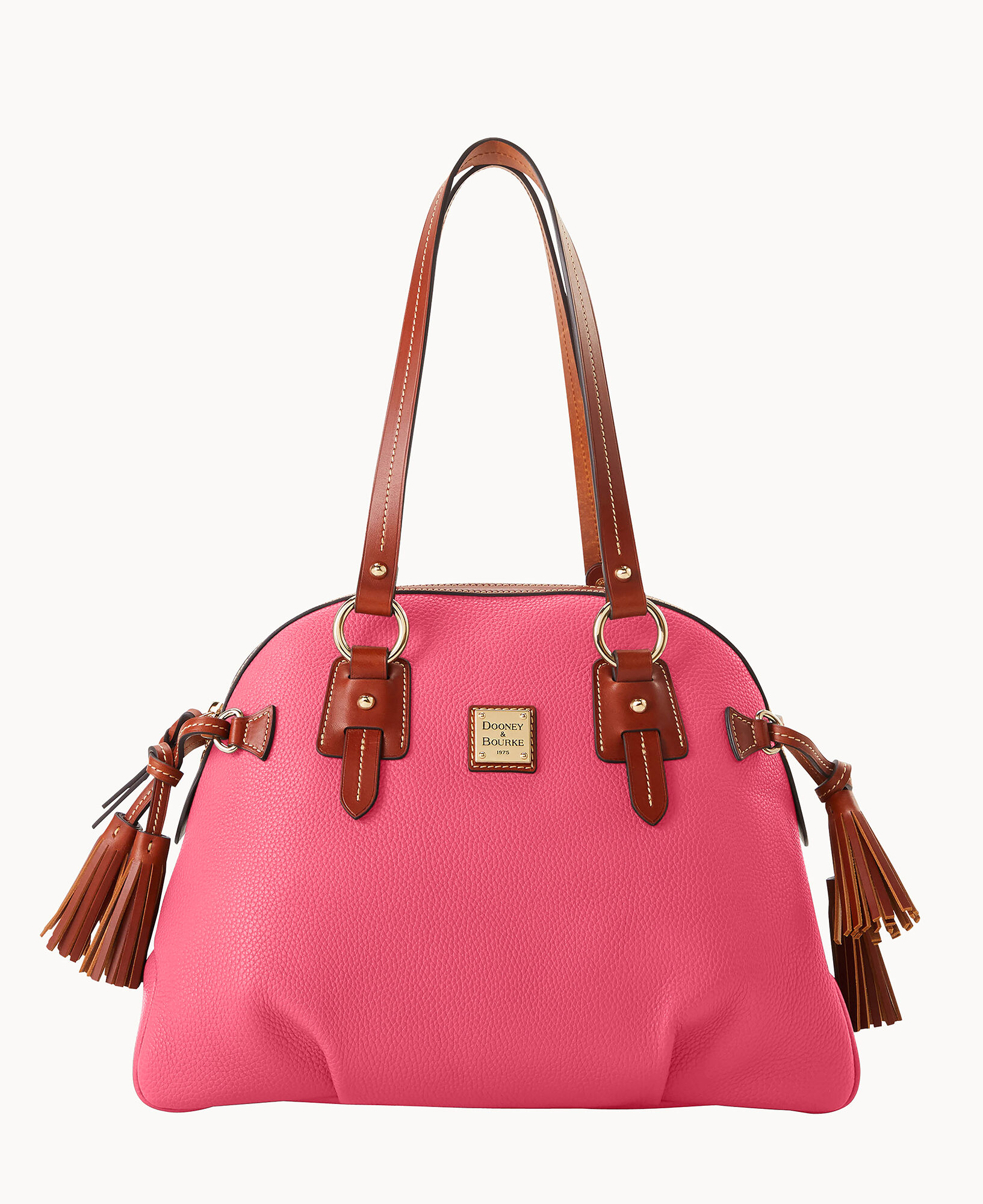 Dooney & Bourke Pebble Grain Domed Satchel