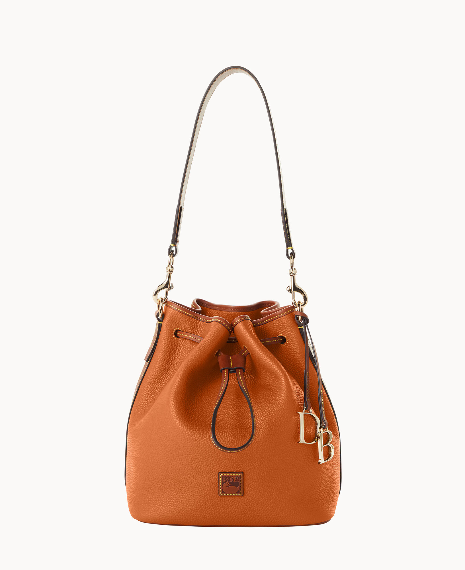 Dooney & Bourke, Bags, Dooney Bourke Drawstring Leather Bag