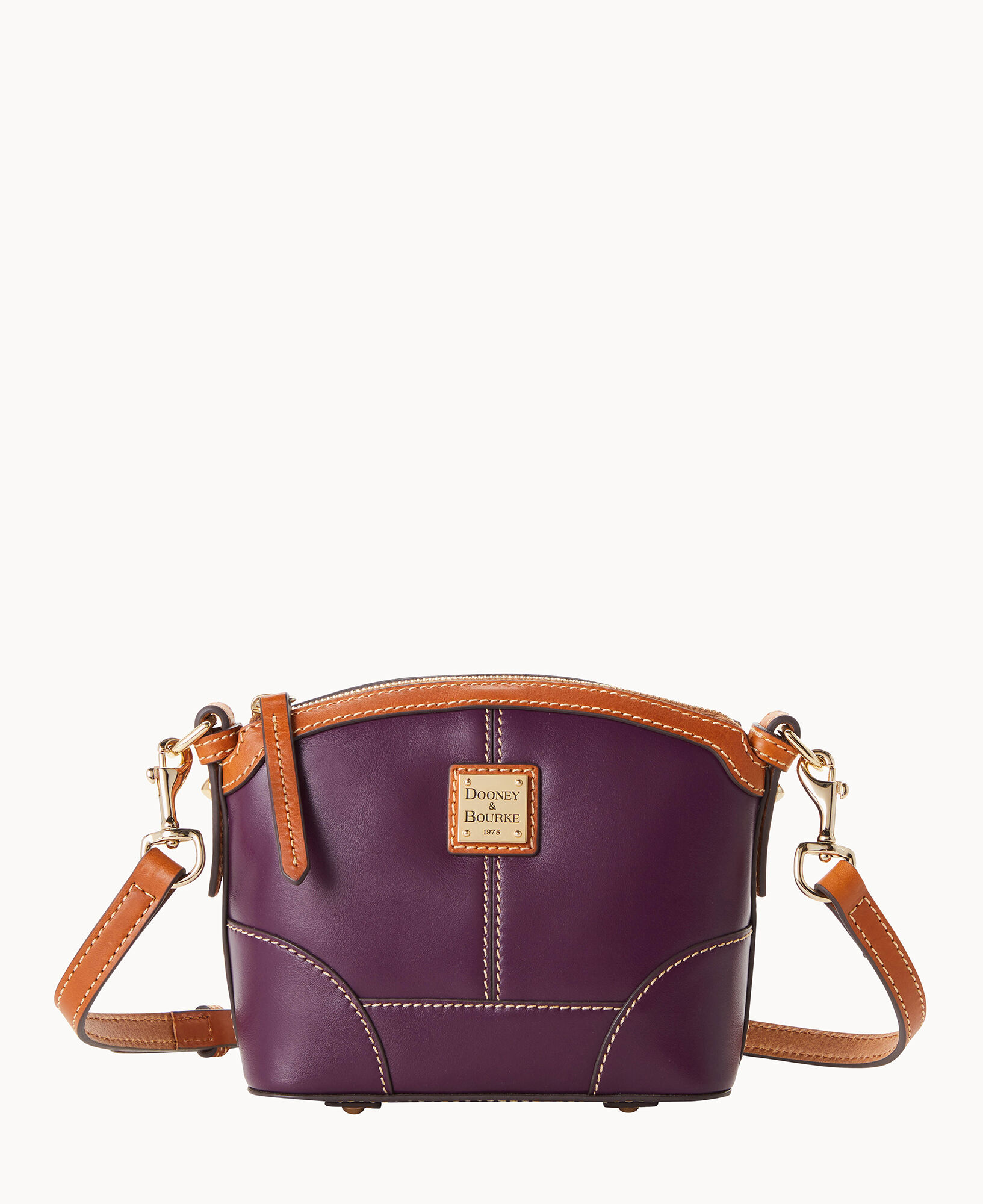Dooney & bourke top selleria mini domed crossbody