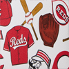 MLB Reds Lexi Crossbody Sm Coin Case