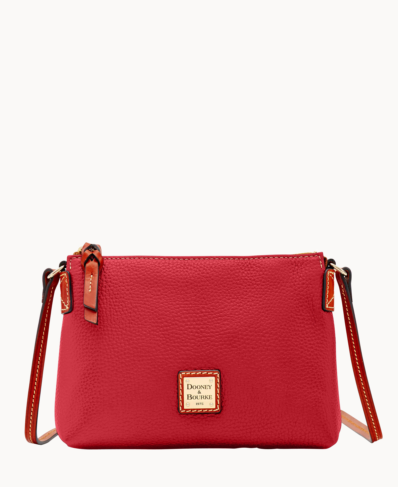 Dooney & Bourke Handbag, Pebble Grain Aimee Crossbody - Bark