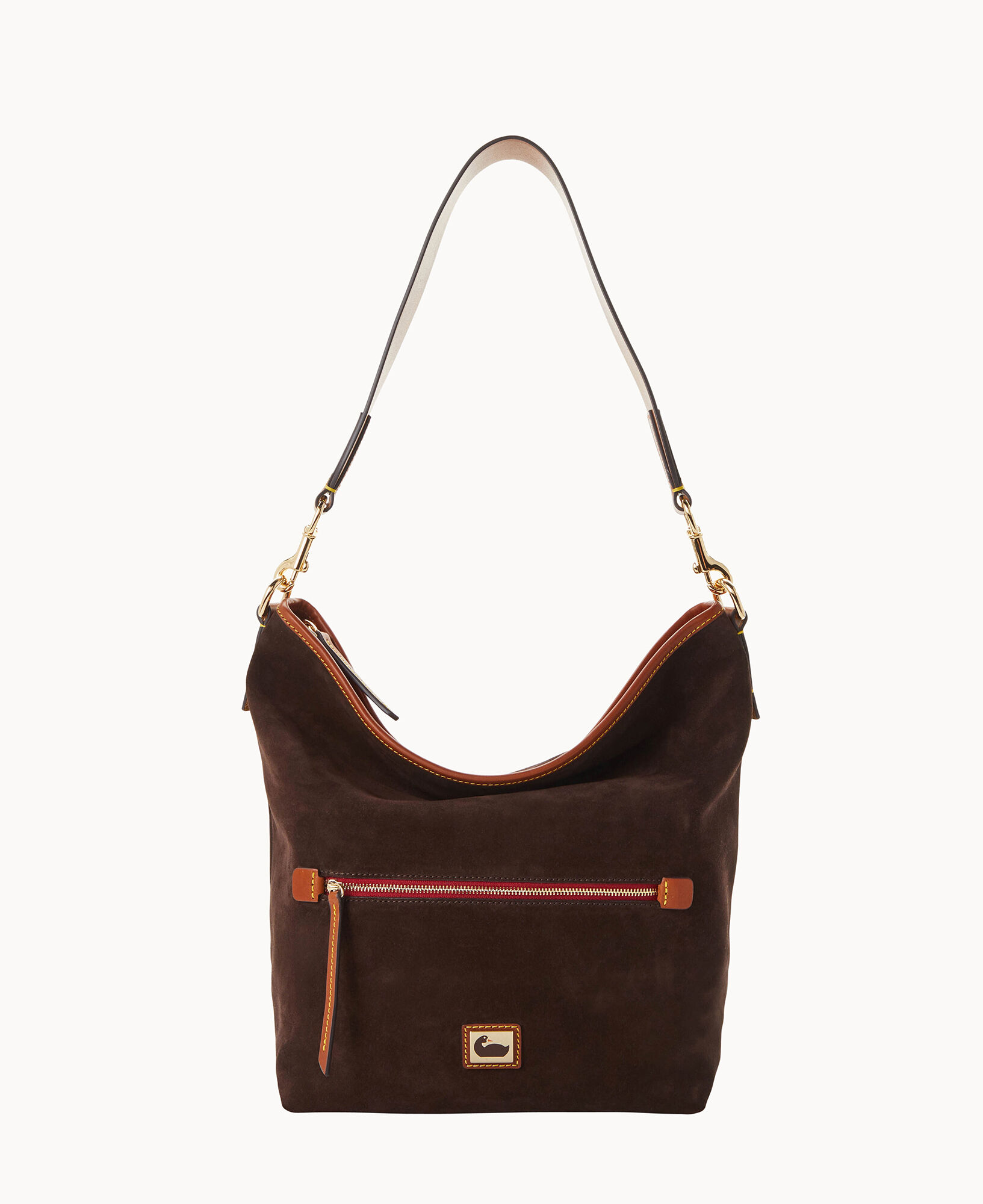Dooney & bourke suede hobo deals