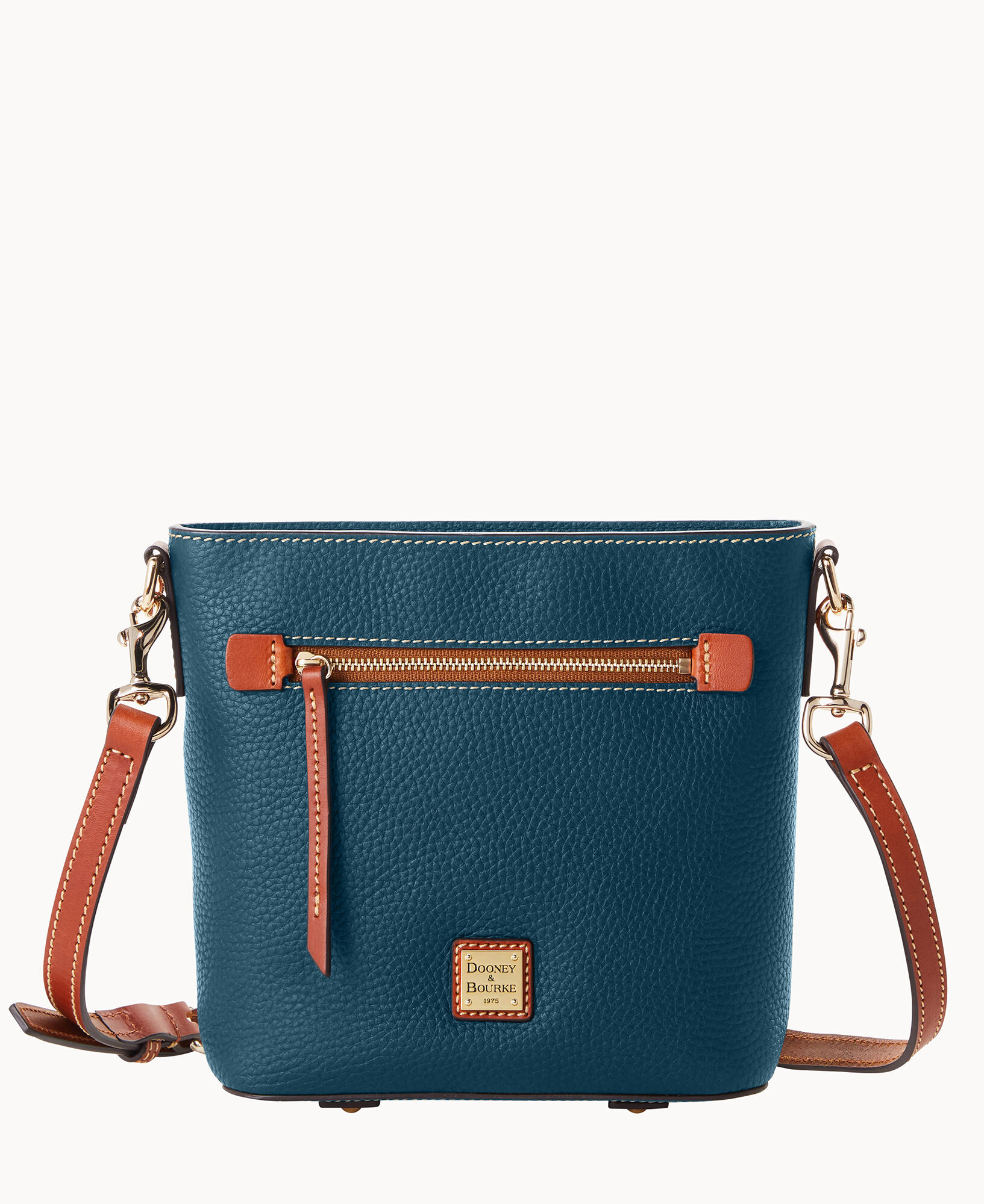 Dooney & Bourke Pebble Grain Crossbody Saddle Bag