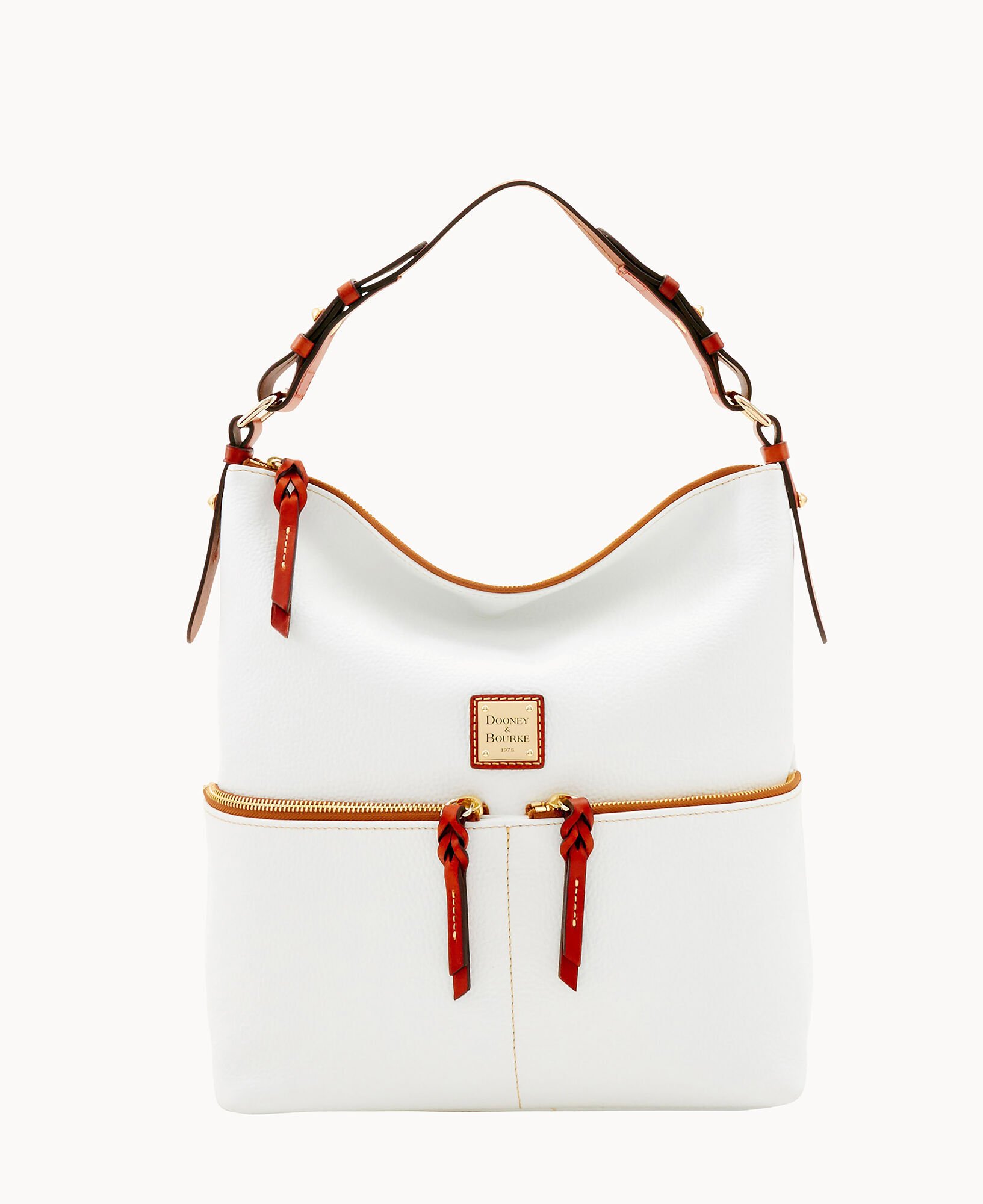 Dooney Bourke Pebble Grain Zipper Pocket Sac