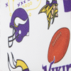 NFL Vikings Large Zip Around Wristlet