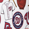 MLB Nationals Large Zip Around Wristlet