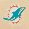 NFL Dolphins Triple Zip Crossbody