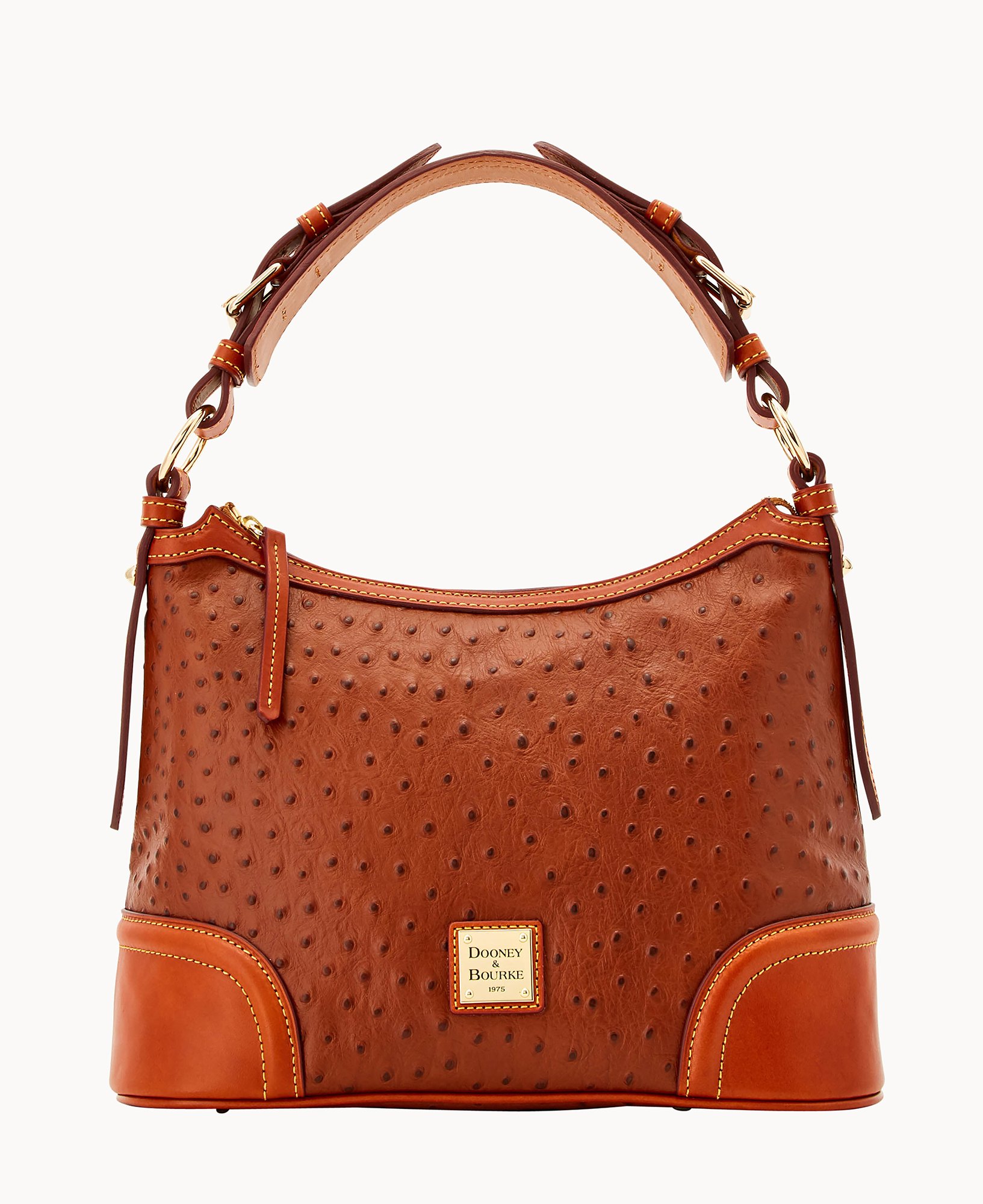 Dooney ostrich hobo deals