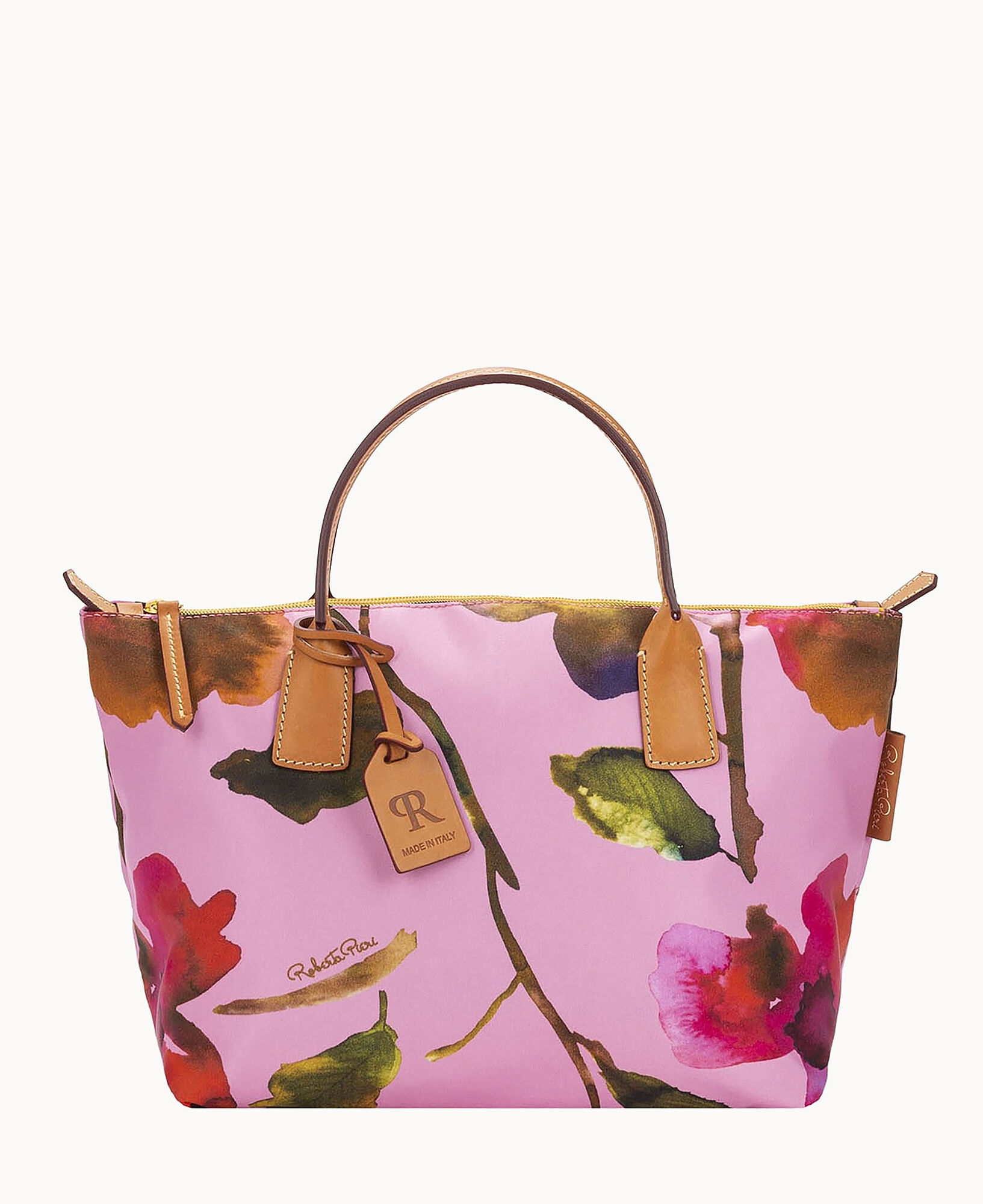 Dooney Bourke Roberta Pieri Flower Classic Small Robertina Tote