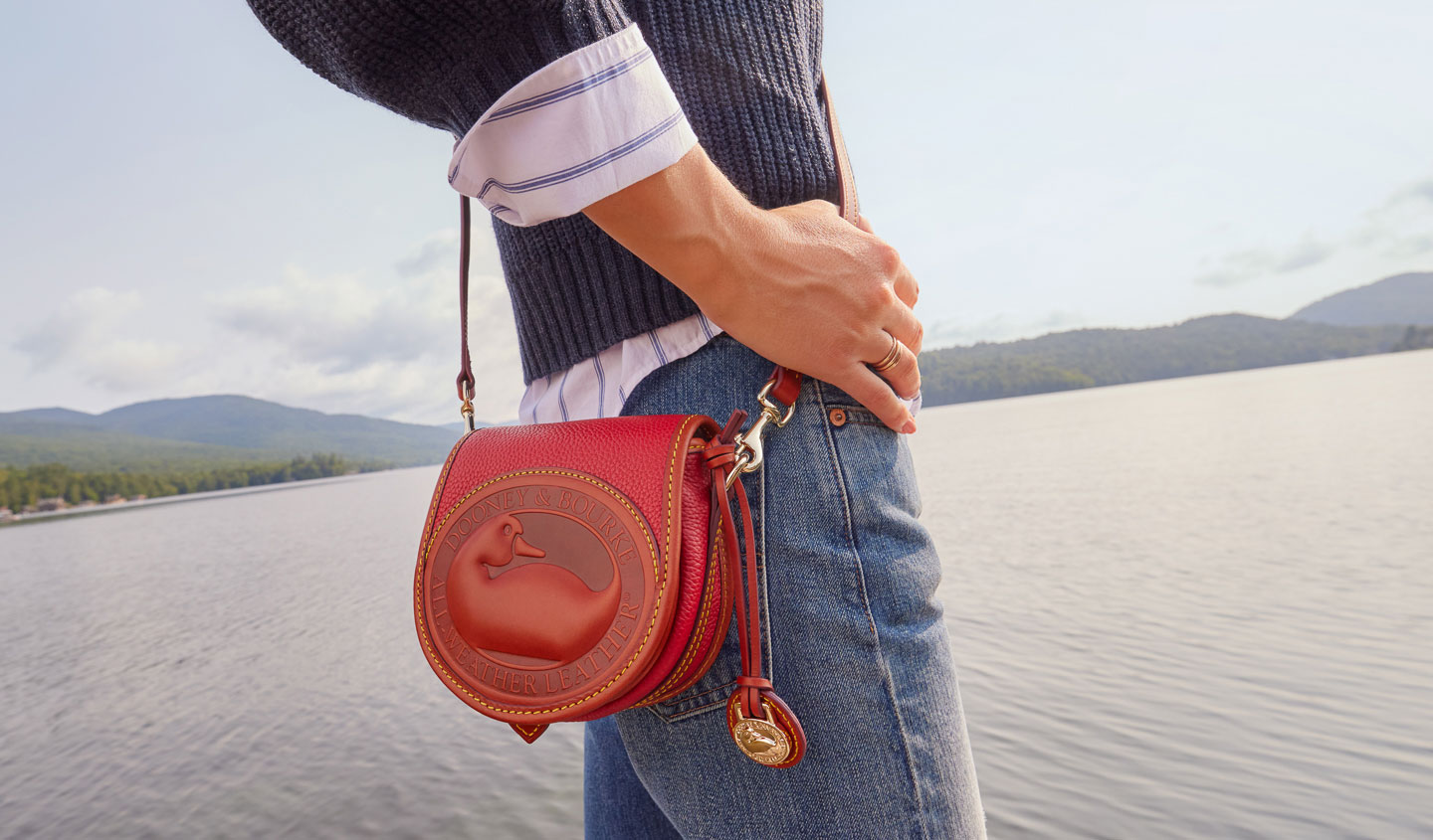 Dooney & Bourke All-Weather Leather 2 Duck Bag