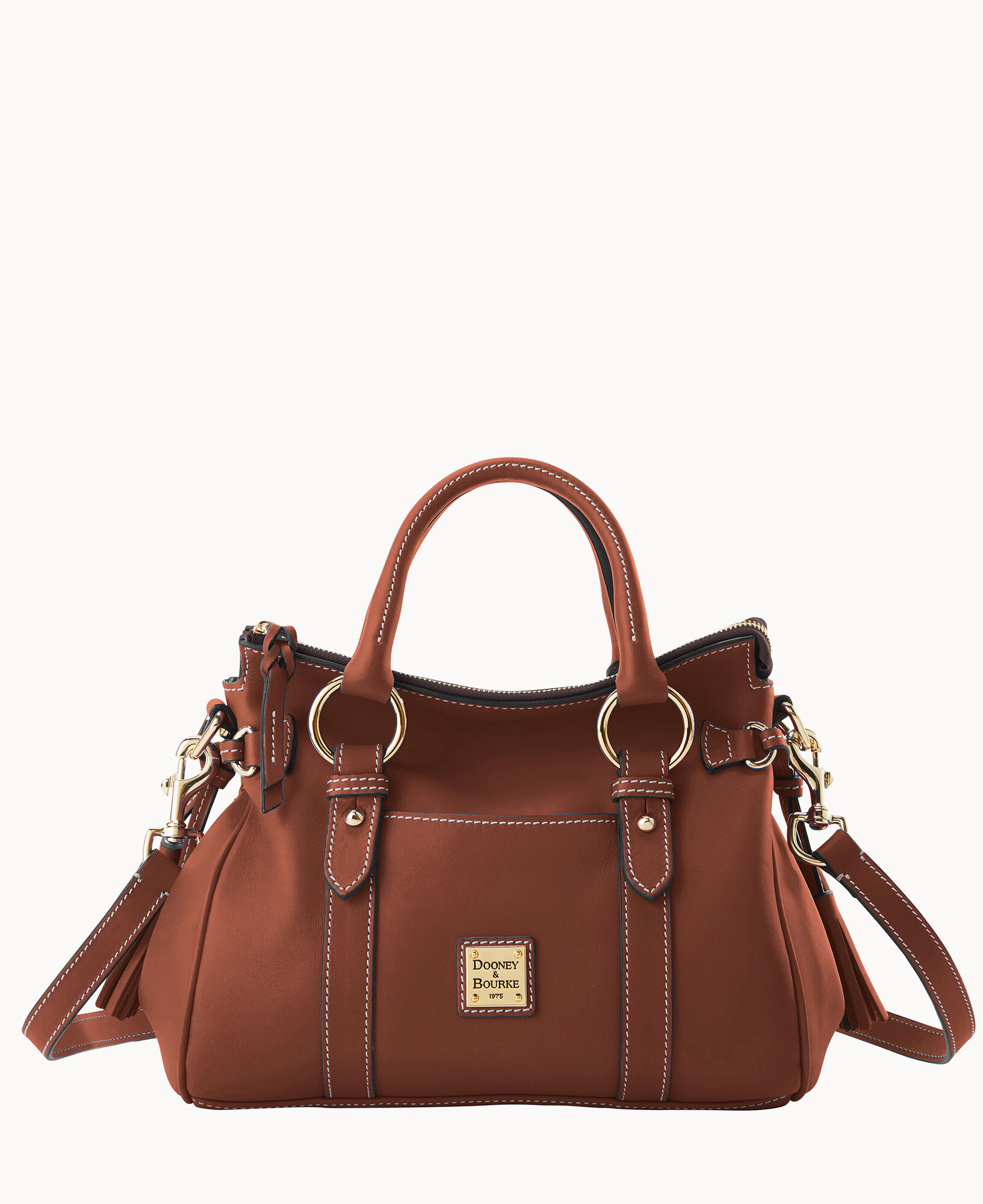 Dooney & Bourke Baby Domed Black Leather Satchel, 84-16 | eBay