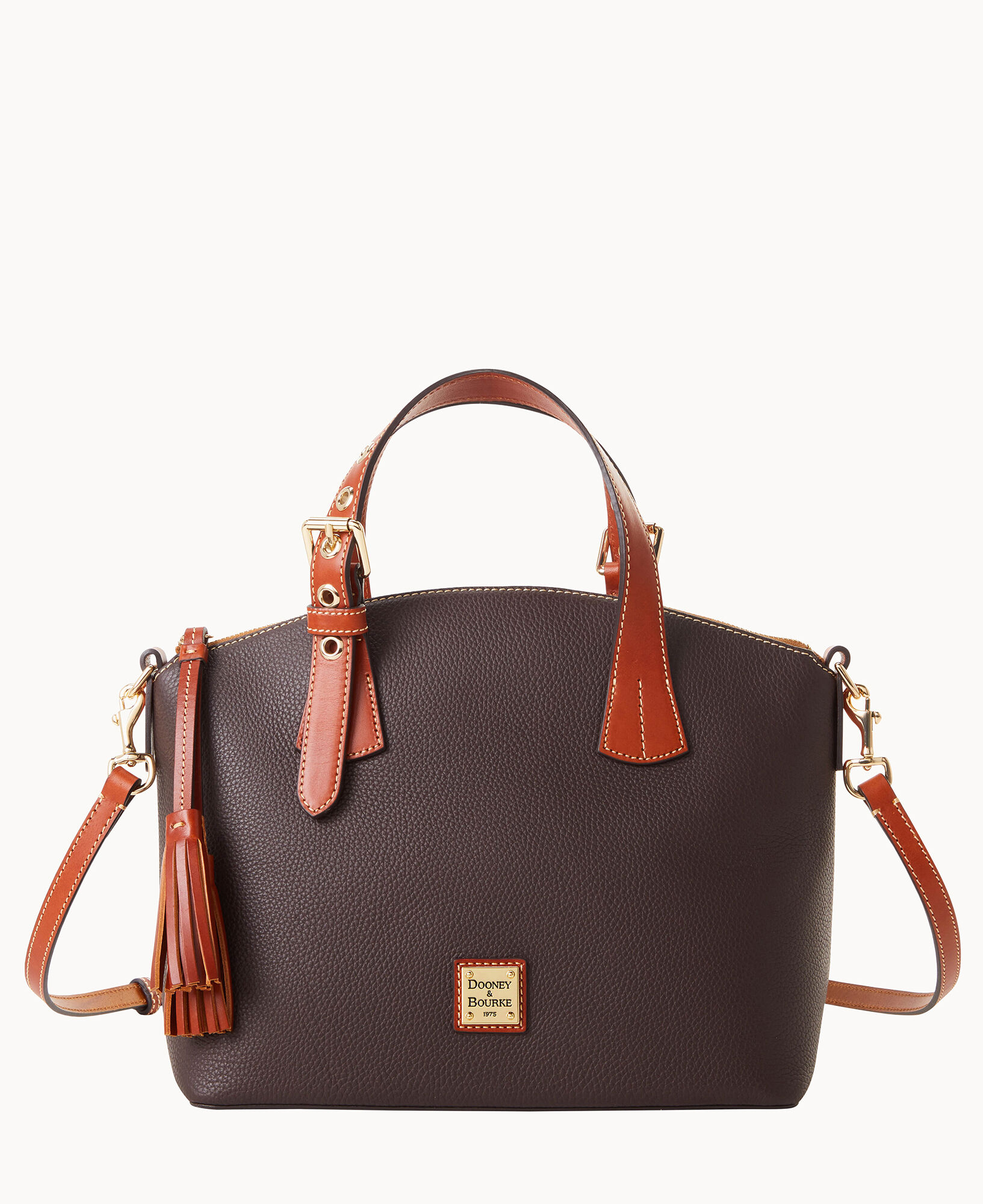 Dooney & Bourke Pebble Grain Trina Satchel