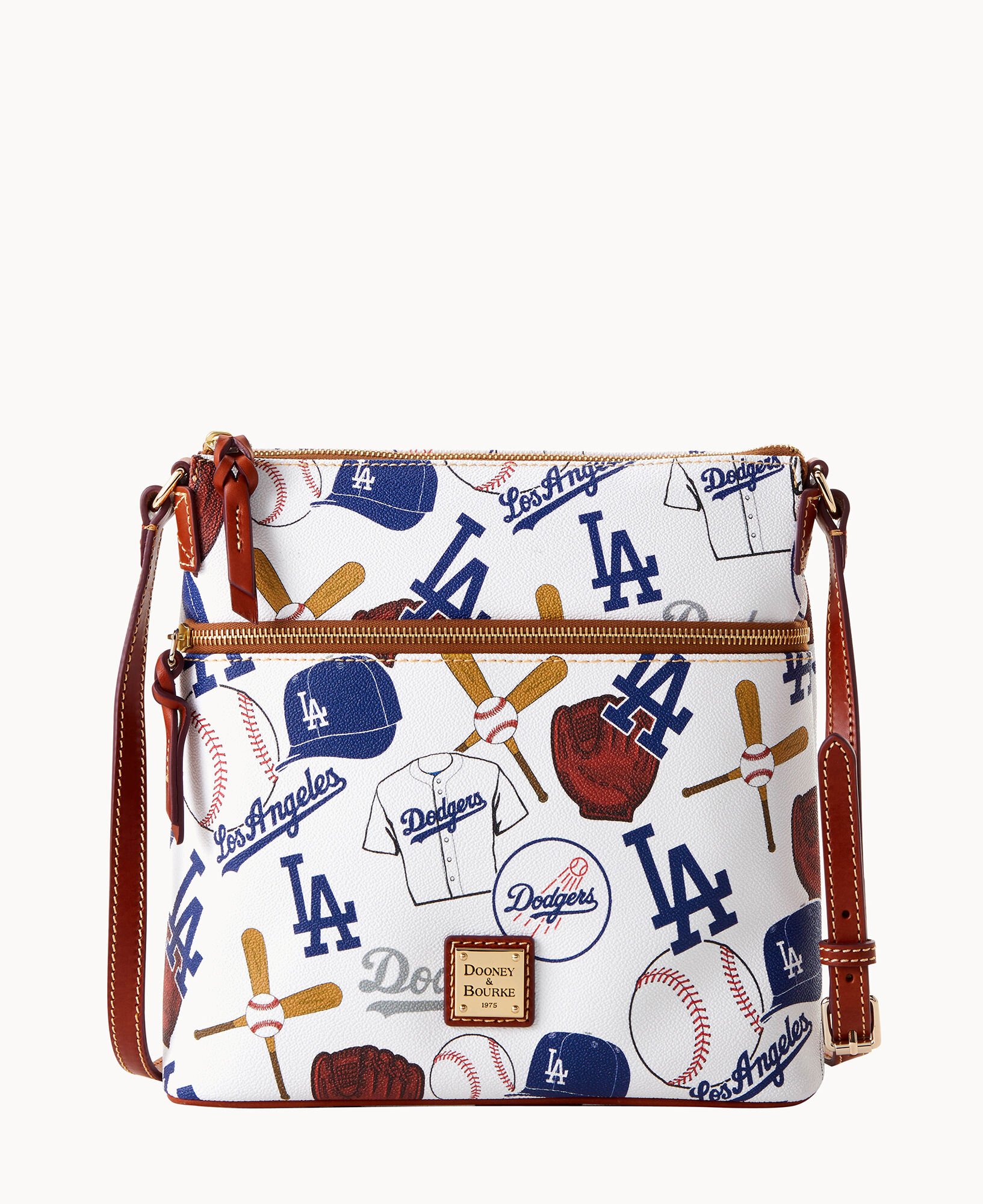 💼 NEW Dooney & Bourke MLB Los Angeles Dodgers Crossbody Medium  Shoulder Bag