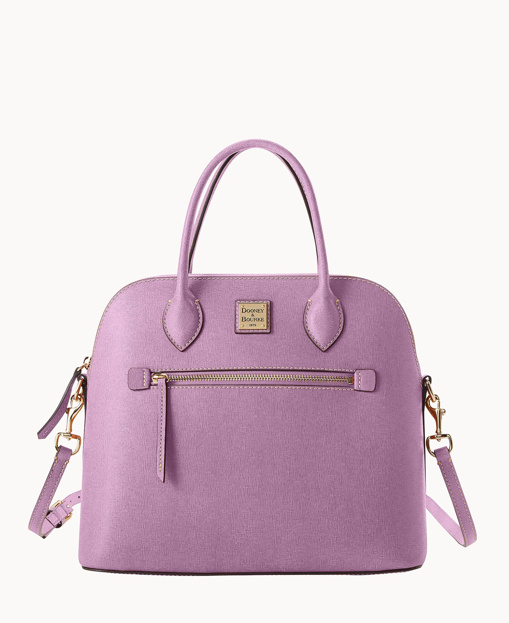 Dooney saffiano sales zip satchel