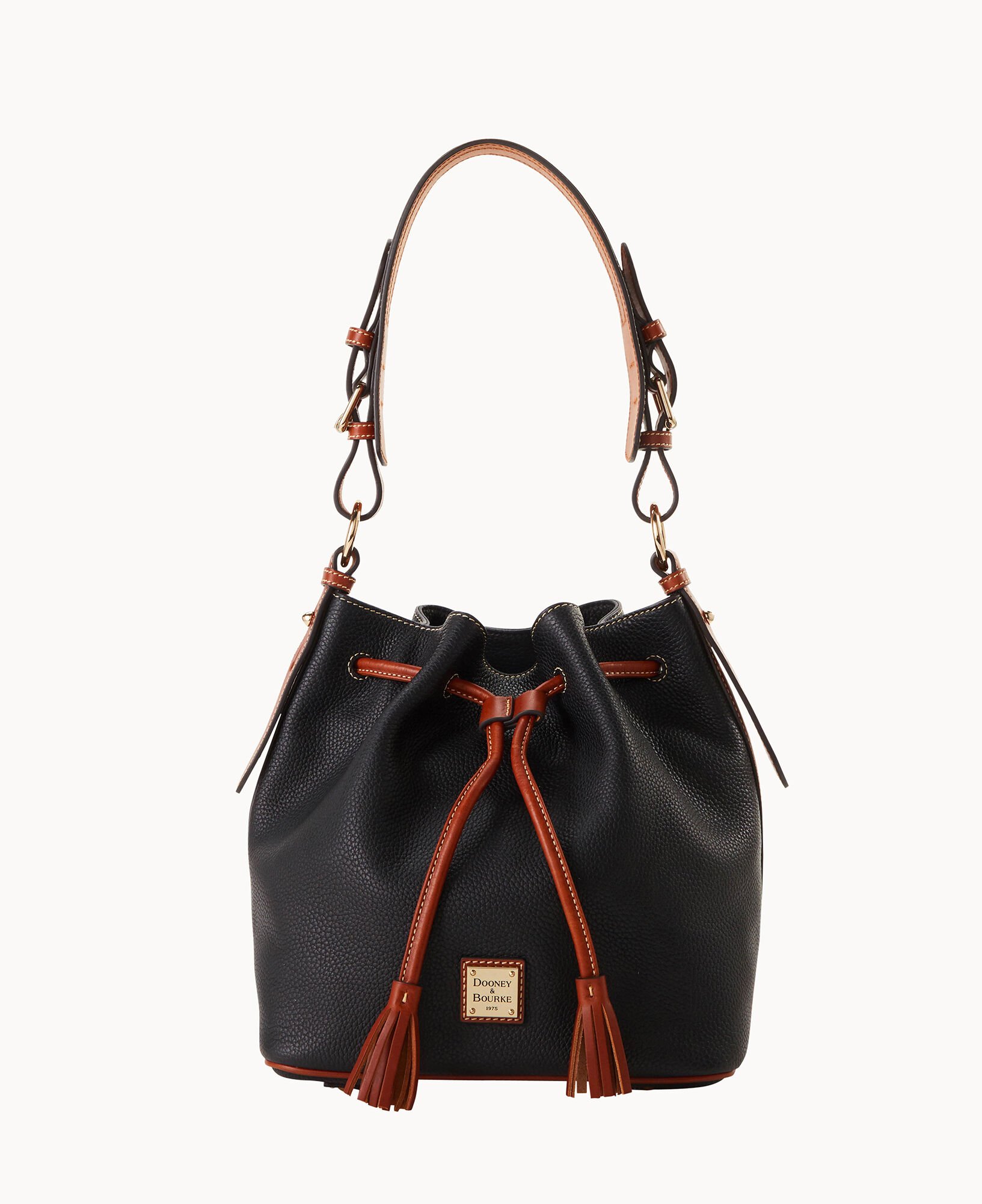 Dooney & bourke pebble leather small drawstring bag shop