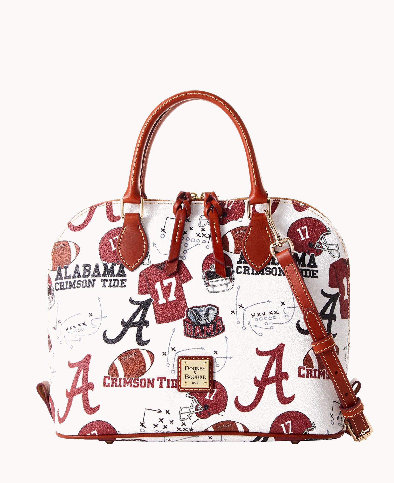 Dooney & Bourke Alabama Crimson Tide Monogram Drawstring Purse