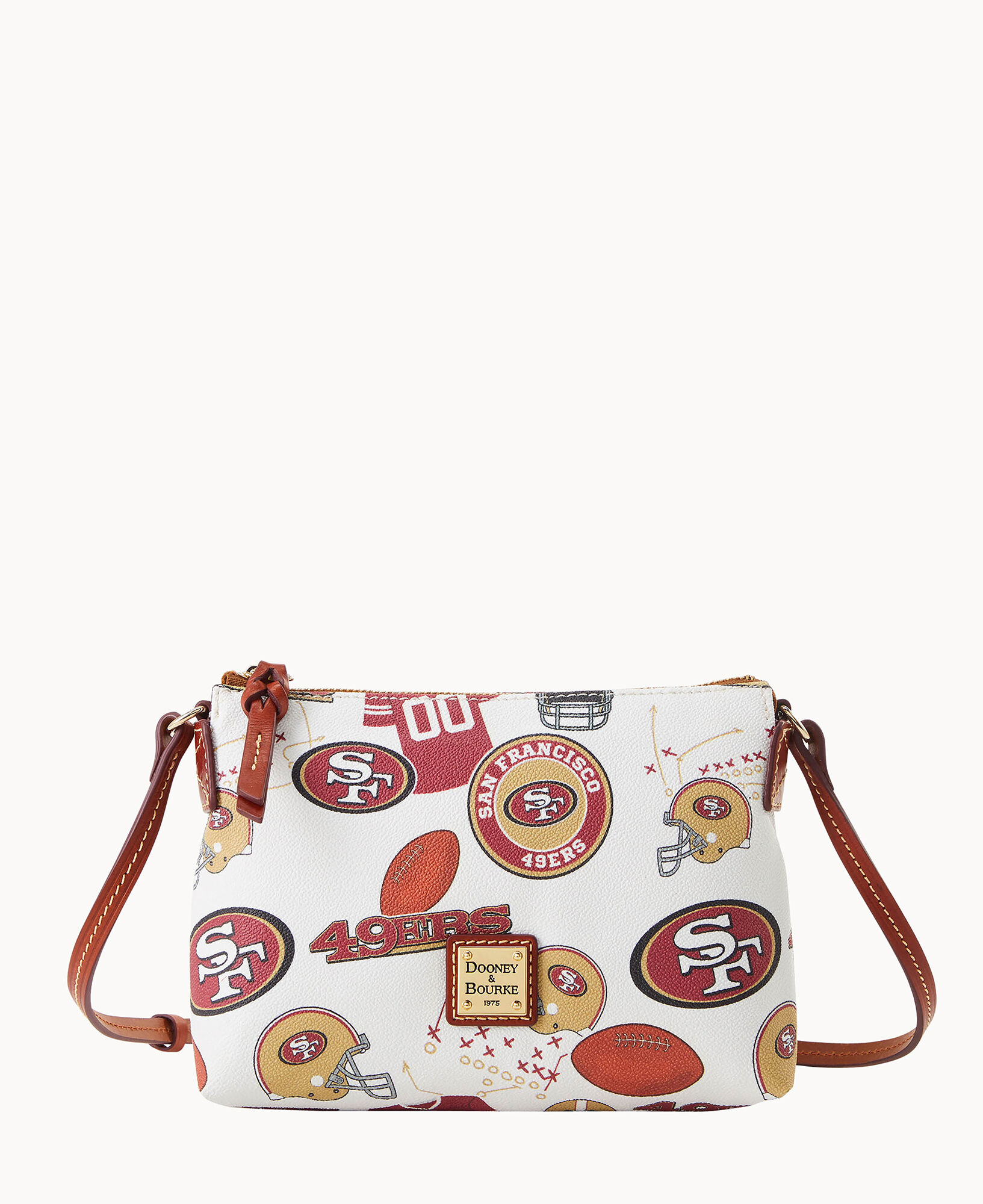 Dooney & Bourke NFL 49ERS Crossbody Pouchette in 2023