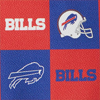 NFL Bills Small Zip Crossbody