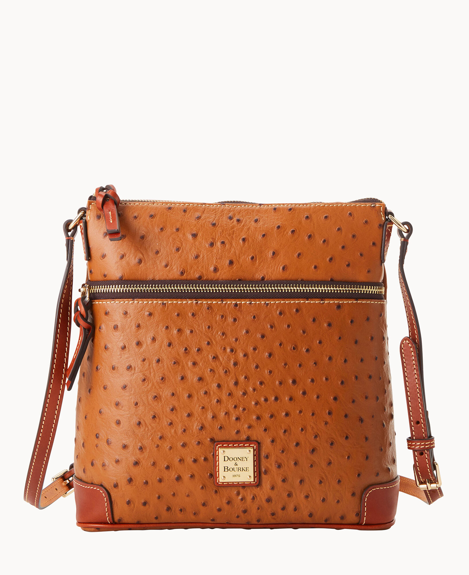 Dooney & Bourke Ostrich Lola Pouchette Crossbody