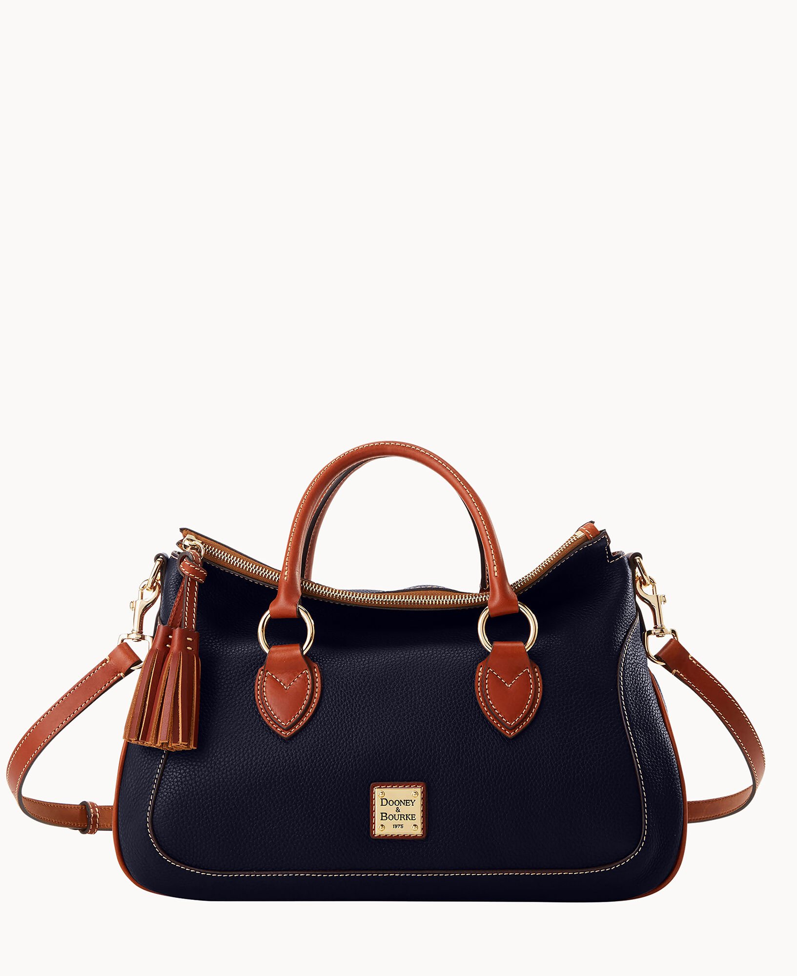 Dooney & bourke large satchel deals