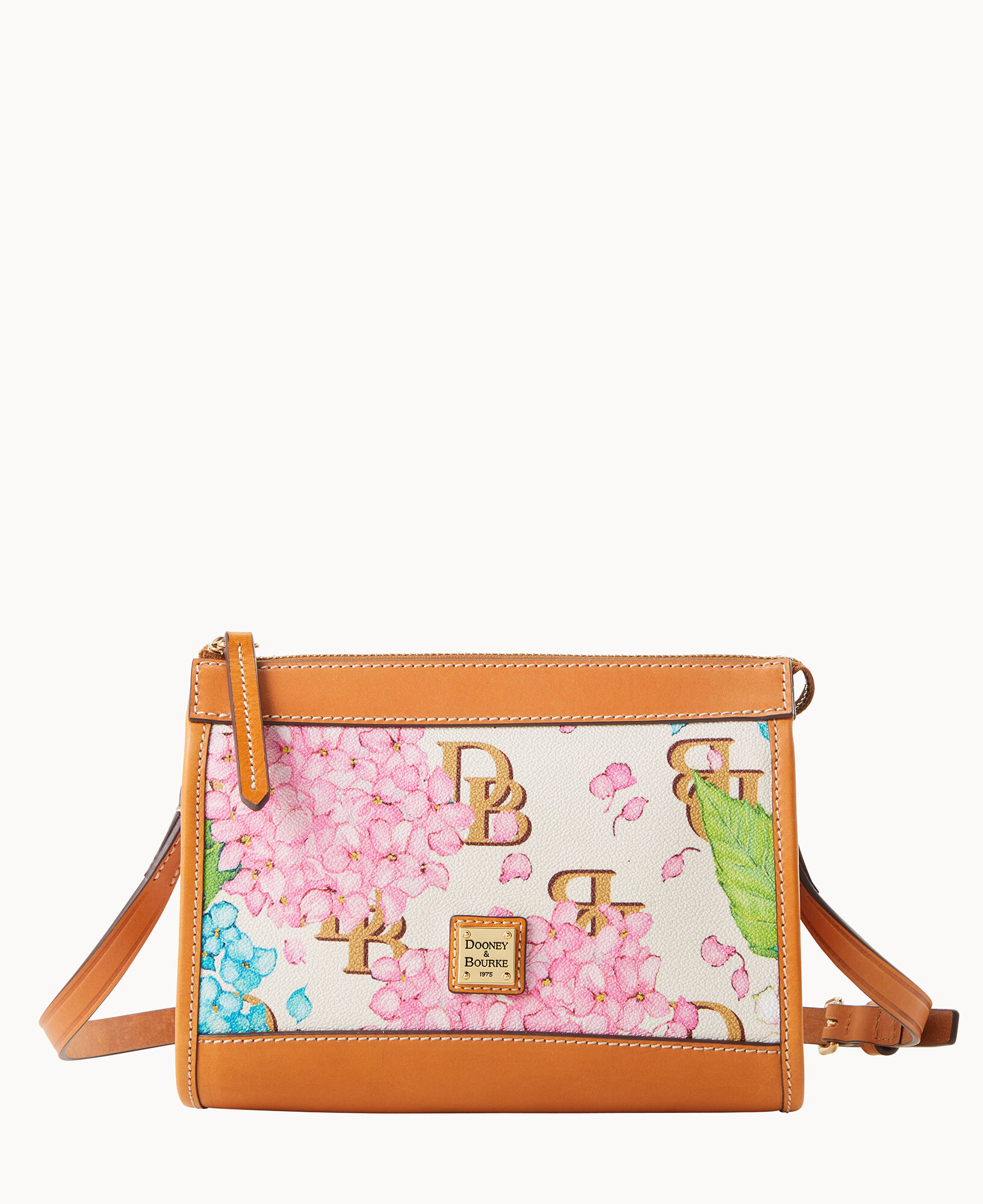 Dooney & Bourke Hydrangea Monogram Zip Crossbody Dooney & Bourke Hydrangea Monogram Zip Crossbody