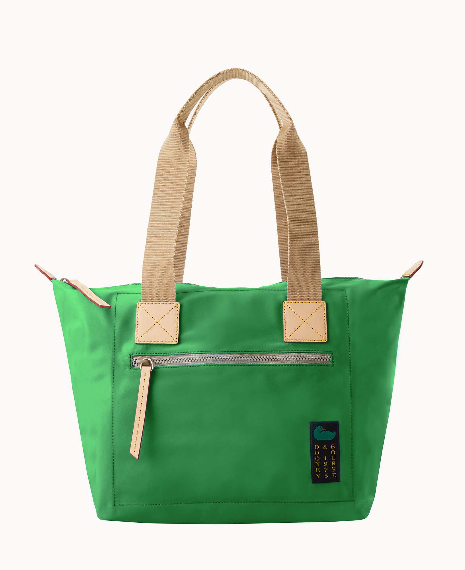 Dooney & bourke beacon vachetta leather zip tote online