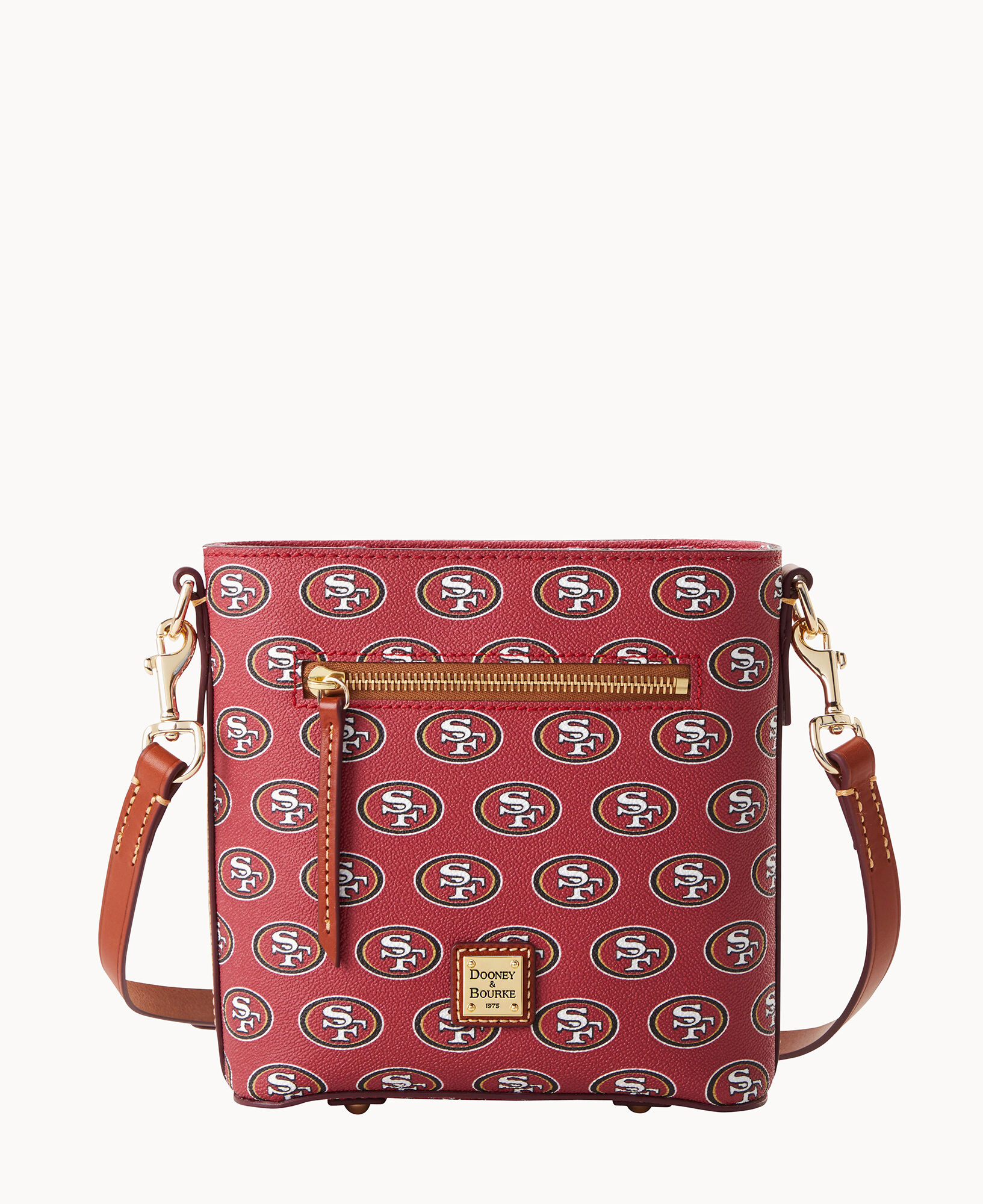 Dooney & Bourke San Francisco 49ers Signature Small Zip Crossbody Purse