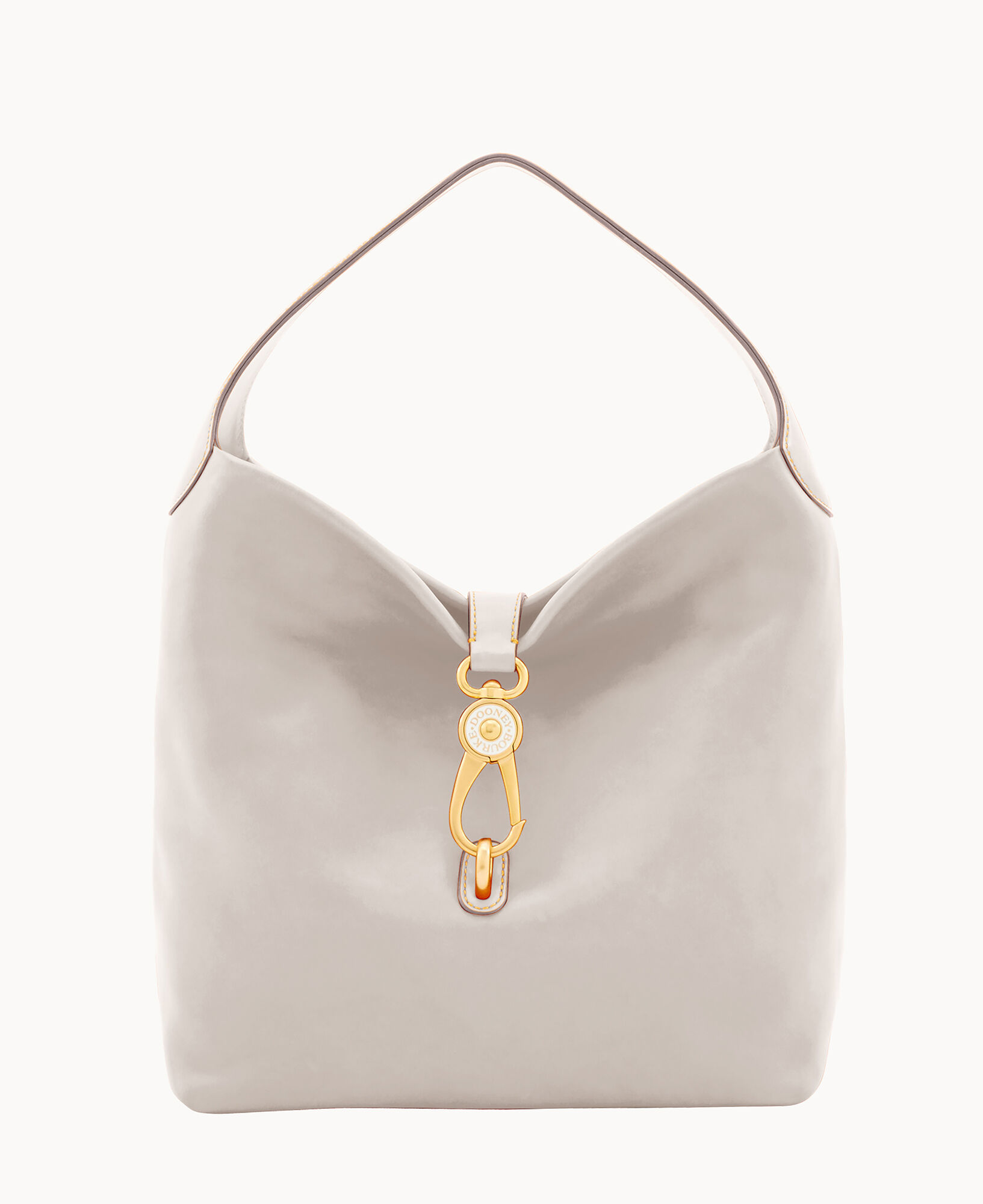 Dooney Bourke Florentine Logo Lock Shoulder Bag