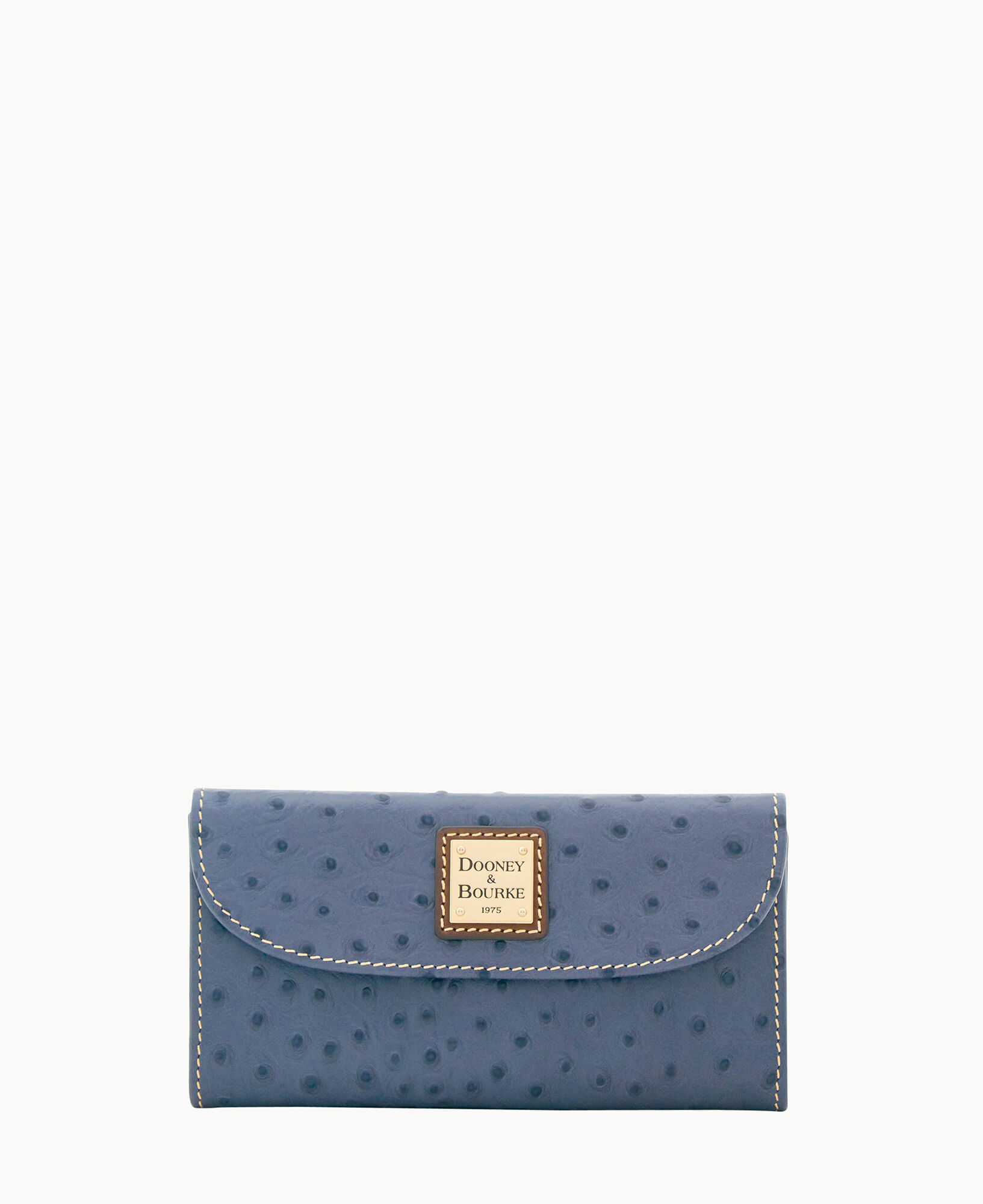 Dooney Bourke Ostrich Continental Clutch