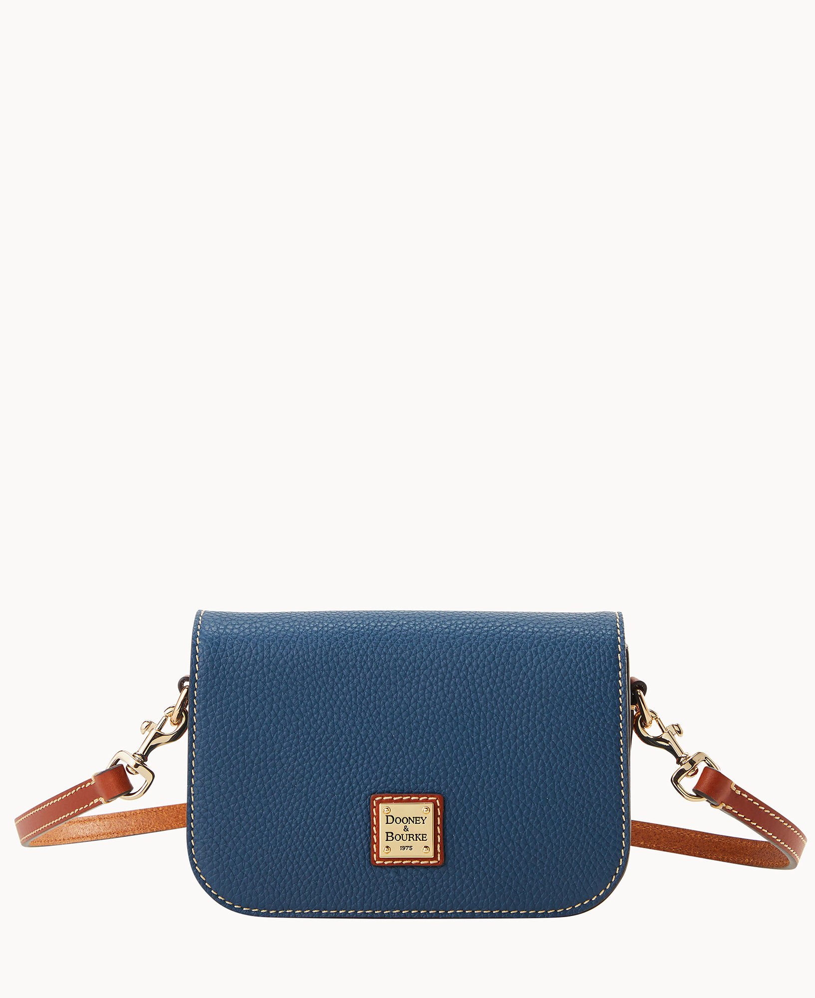 Charles Crossbody | Mosaic Denim/Brushed Gold | Lrg