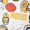 NFL Packers Large Zip Around Wristlet