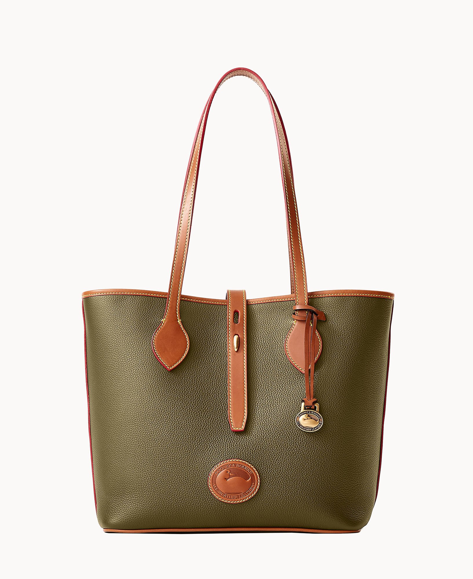 Dooney & Bourke Vintage Pebble All Weather Leather Bucket Bag