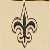 NFL Saints Double Zip Wristlet