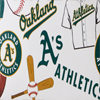 MLB Athletics Stadium Wristlet
