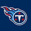 NFL Titans Small Zip Crossbody