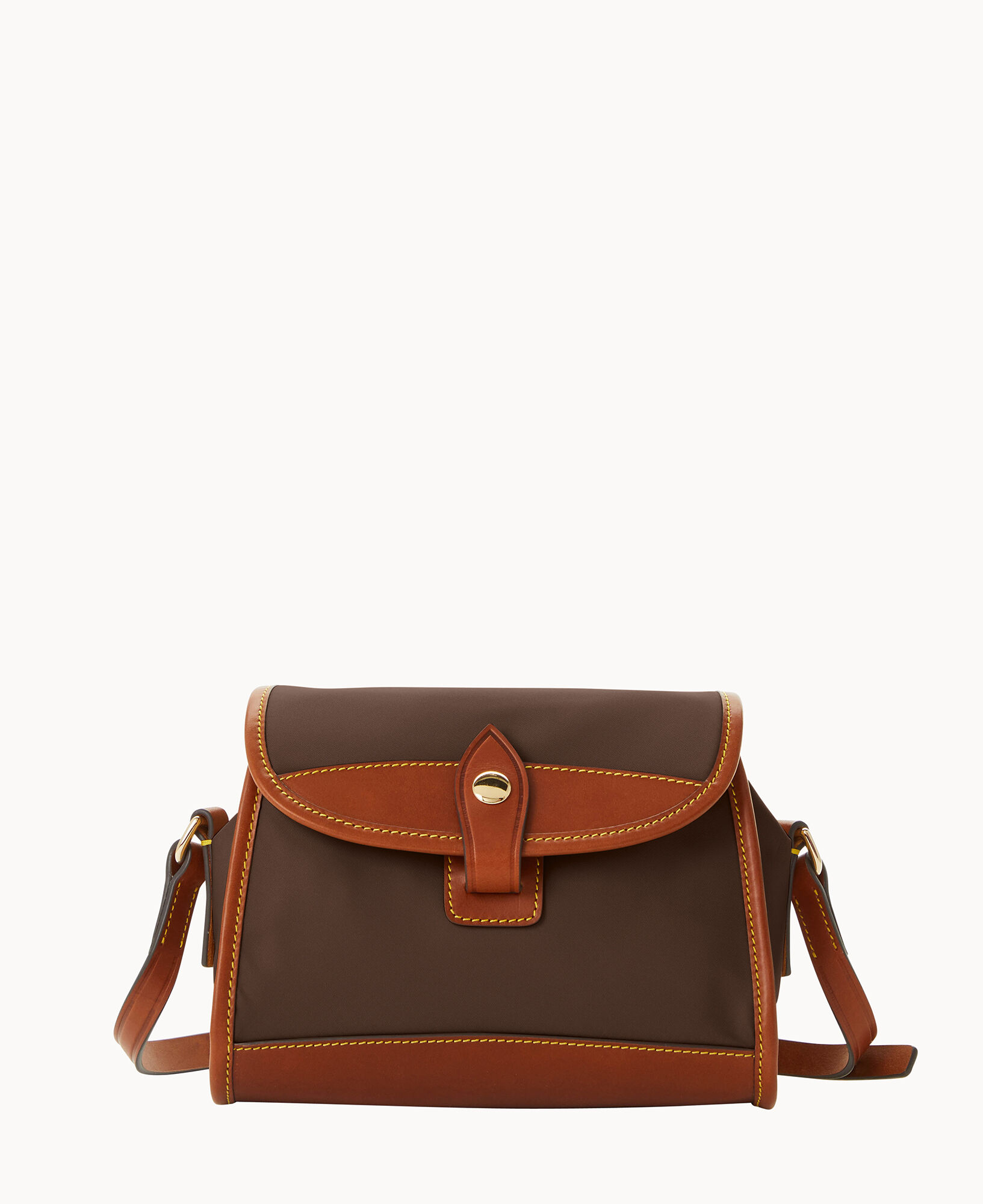 Dooney & Bourke Saffiano Leather Flap Crossbody Bag