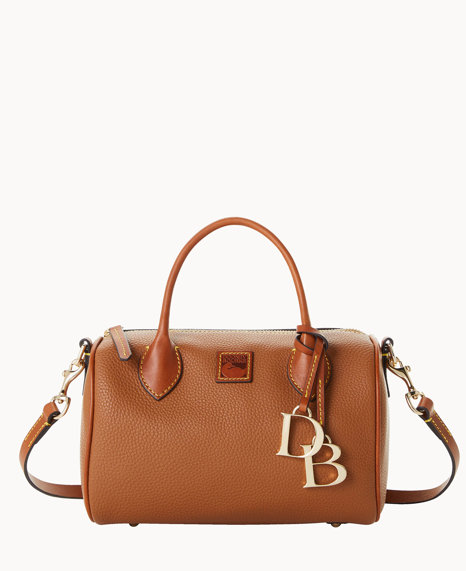 Dooney Bourke Pebble Grain Barrel Satchel