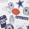 NFL Cowboys Zip Around Wristlet